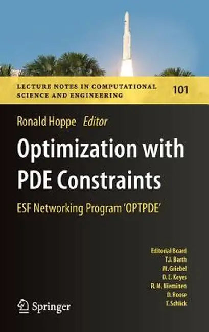 Optimization with Pde Constraints: Esf Networking Program 'Optpde' by Ronald Hoppe
