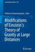 Modifications of Einstein's Theory of Gravity at Large Distances by Eleftherios Papantonopoulos