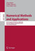 Numerical Methods and Applications: 8th International Conference, Nma 2014, Borovets, Bulgaria, August 20-24, 2014, Revised Selected Papers by Ivan Dimov