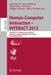 Human-Computer Interaction - Interact 2015: 15th Ifip Tc 13 International Conference, Bamberg, Germany, September 14-18, 2015, Proceedings, Part IV by Julio Abascal