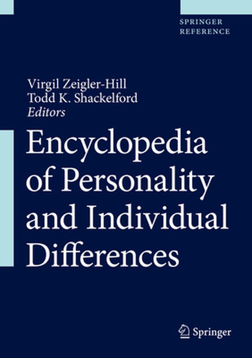 Encyclopedia of Personality and Individual Differences by Virgil Zeigler-Hill