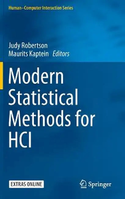Modern Statistical Methods for HCI by Judy Robertson