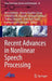 Recent Advances in Nonlinear Speech Processing by Anna Esposito
