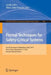 Formal Techniques for Safety-Critical Systems: 4th International Workshop, Ftscs 2015, Paris, France, November 6-7, 2015. Revised Selected Papers by Cyrille Artho
