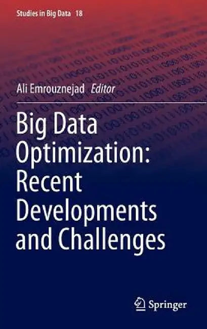 Big Data Optimization: Recent Developments and Challenges by Ali Emrouznejad