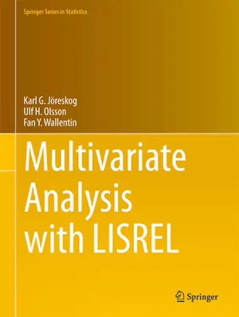 Multivariate Analysis with Lisrel by Karl G. Jöreskog