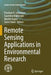 Remote Sensing Applications in Environmental Research by Prashant K. Srivastava
