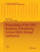 Proceedings of the 1993 Academy of Marketing Science (Ams) Annual Conference by Michael Levy