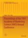 Proceedings of the 1991 Academy of Marketing Science (Ams) Annual Conference by Robert L. King
