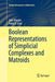 Boolean Representations of Simplicial Complexes and Matroids by John Rhodes
