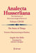 The Sense of Things: Toward a Phenomenological Realism by Angela Ales Bello