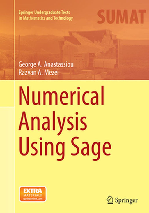 Numerical Analysis Using Sage by Anastassiou, George A.