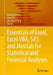 Essentials of Excel, Excel VBA, SAS and Minitab for Statistical and Financial Analyses by Cheng-Few Lee, John C. Lee, Jow-Ran Chang