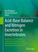 Acid-Base Balance and Nitrogen Excretion in Invertebrates: Mechanisms and Strategies in Various Invertebrate Groups with Considerations of Challenges by Dirk Weihrauch