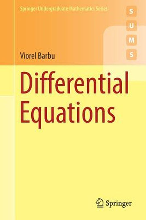 Differential Equations by Barbu