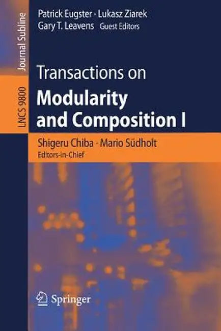 Transactions on Modularity and Composition I by Shigeru Chiba