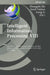 Intelligent Information Processing VIII: 9th Ifip Tc 12 International Conference, Iip 2016, Melbourne, Vic, Australia, November 18-21, 2016, Proceedin by Zhongzhi Shi