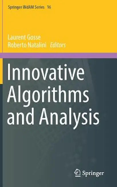 Innovative Algorithms and Analysis by Laurent Gosse