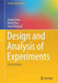Design and Analysis of Experiments by Angela Dean