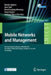 Mobile Networks and Management: 8th International Conference, Monami 2016, Abu Dhabi, United Arab Emirates, October 23-24, 2016, Proceedings by Ramón Agüero