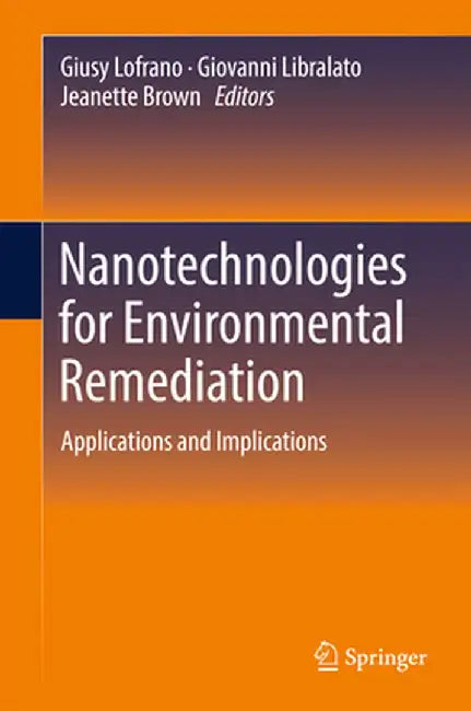 Nanotechnologies for Environmental Remediation: Applications and Implications by Giusy Lofrano
