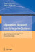 Operations Research and Enterprise Systems: 5th International Conference, Icores 2016, Rome, Italy, February 23-25, 2016, Revised Selected Papers by Begoña Vitoriano