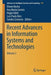 Recent Advances in Information Systems and Technologies: Volume 2 by Álvaro Rocha