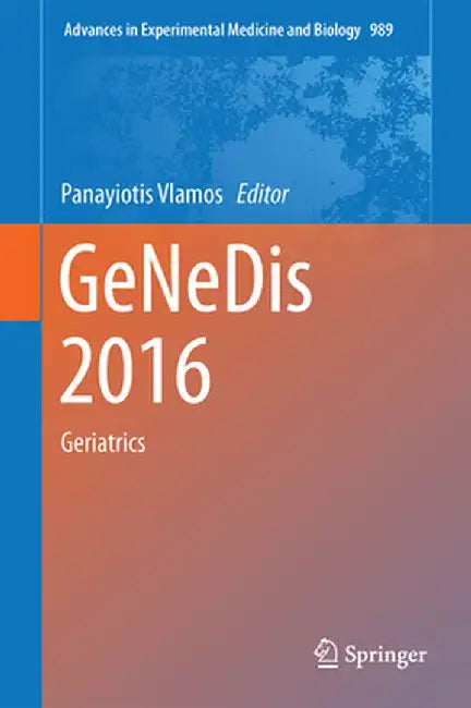 Genedis 2016: Geriatrics by Panayiotis Vlamos
