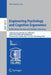 Engineering Psychology and Cognitive Ergonomics: Performance, Emotion and Situation Awareness: 14th International Conference, Epce 2017, Held as Part by Don Harris