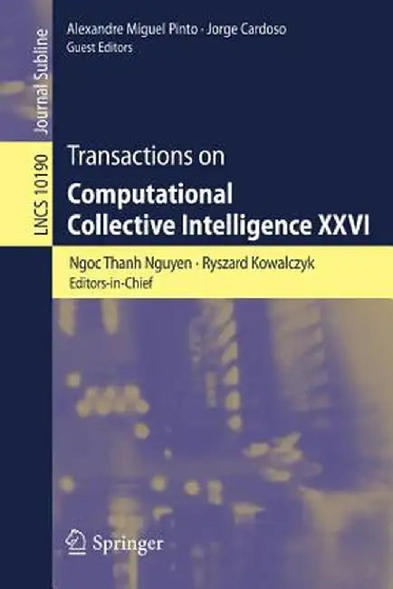 Transactions on Computational Collective Intelligence XXVI by Ngoc Thanh Nguyen