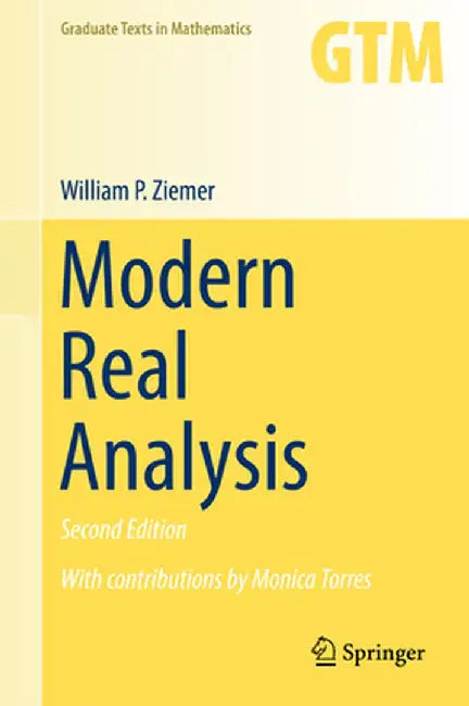 Modern Real Analysis:: Graduate Texts in Mathematics by William P. Ziemer