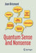 Quantum Sense and Nonsense by Jean Bricmont