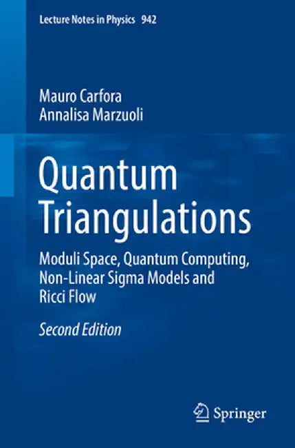 Quantum Triangulations: Moduli Space, Quantum Computing, Non-Linear SIGMA Models and Ricci Flow by Mauro Carfora