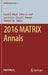 2016 Matrix Annals by David R. Wood