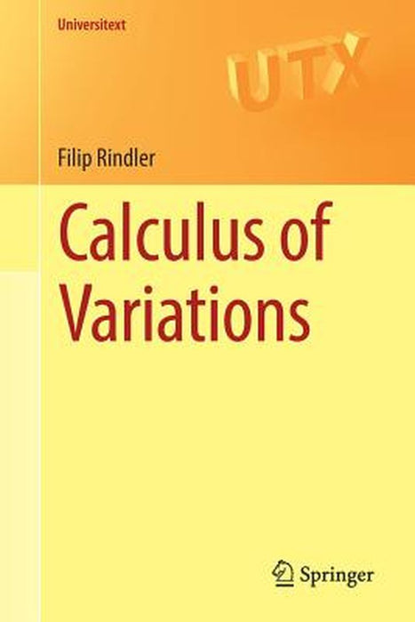 Calculus of Variations- by Rindler