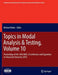 Topics in Modal Analysis & Testing, Volume 10: Proceedings of the 34th Imac, a Conference and Exposition on Structural Dynamics 2016 by Michael Mains