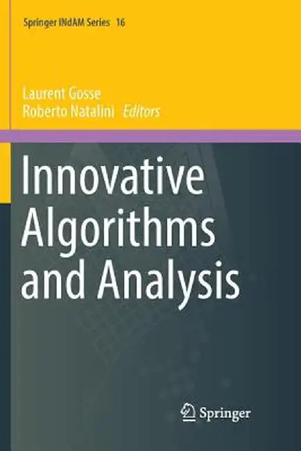 Innovative Algorithms and Analysis by Laurent Gosse