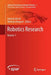 Robotics Research: Volume 1 by Antonio Bicchi