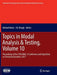 Topics in Modal Analysis & Testing, Volume 10: Proceedings of the 35th Imac, a Conference and Exposition on Structural Dynamics 2017 by Michael Mains