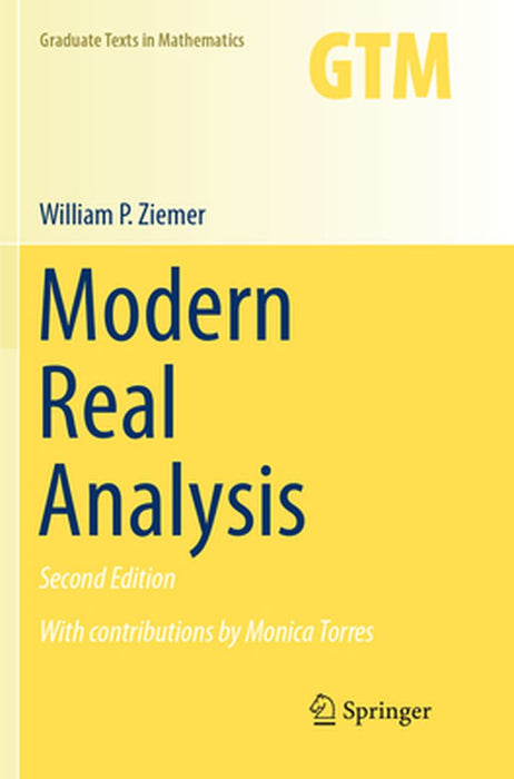 Modern Real Analysis by William P. Ziemer