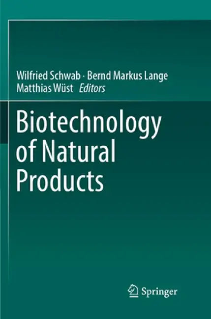 Biotechnology of Natural Products by Wilfried Schwab