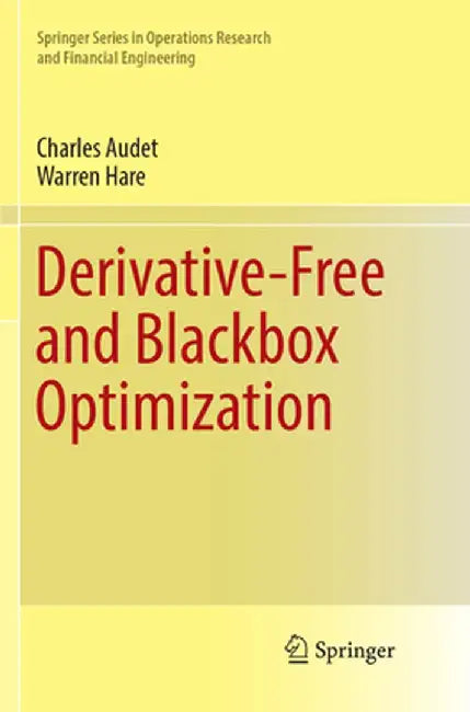 Derivative-Free and Blackbox Optimization by Audet