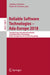 Reliable Software Technologies - Ada-Europe 2018: 23rd Ada-Europe International Conference on Reliable Software Technologies, Lisbon, Portugal, June 1 by António Casimiro