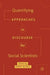 Quantifying Approaches to Discourse for Social Scientists by Ronny Scholz