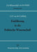 Einführung in Die Politische Wissenschaft by Gablentz, Otto Heinrich Von Der Gablentz