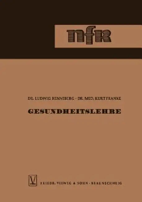 Gesundheitslehre by Ludwig Renneberg