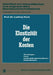 Die Elastizität Der Kosten: Grundlagen Einer Entscheidungsorientierten Kostentheorie by Ludwig Pack
