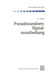 Pseudorandom-Signalverarbeitung by Adolf Finger