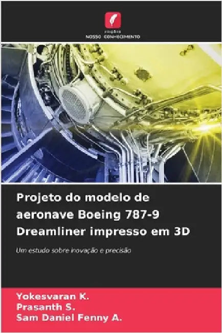 Projeto do modelo de aeronave Boeing 787-9 Dreamliner impresso em 3D by K, Yokesvaran