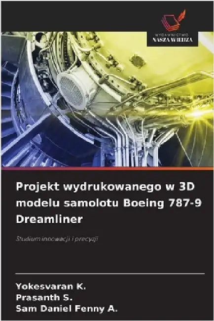 Projekt wydrukowanego w 3D modelu samolotu Boeing 787-9 Dreamliner by K, Yokesvaran